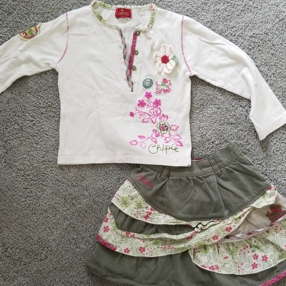 Chipie French 2 piece set size 4 - Picture 1 of 3